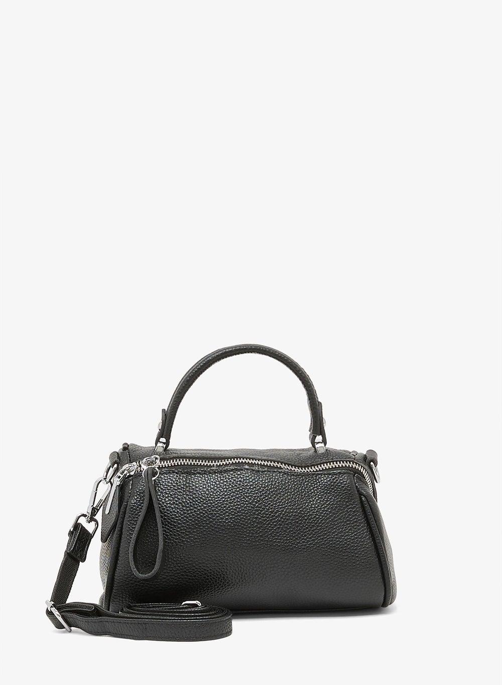 Top Handle Strap Detail Satchel - Image 1