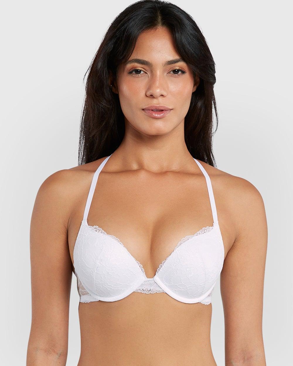 Isla & Evie Obvious Double Pushup Plunge Bra - Image 1