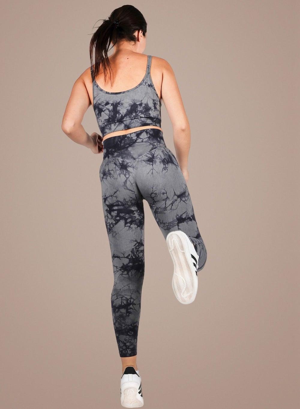 THUGFIT FunkyHues Performance-Stride Black Fitness Suit - Image 1