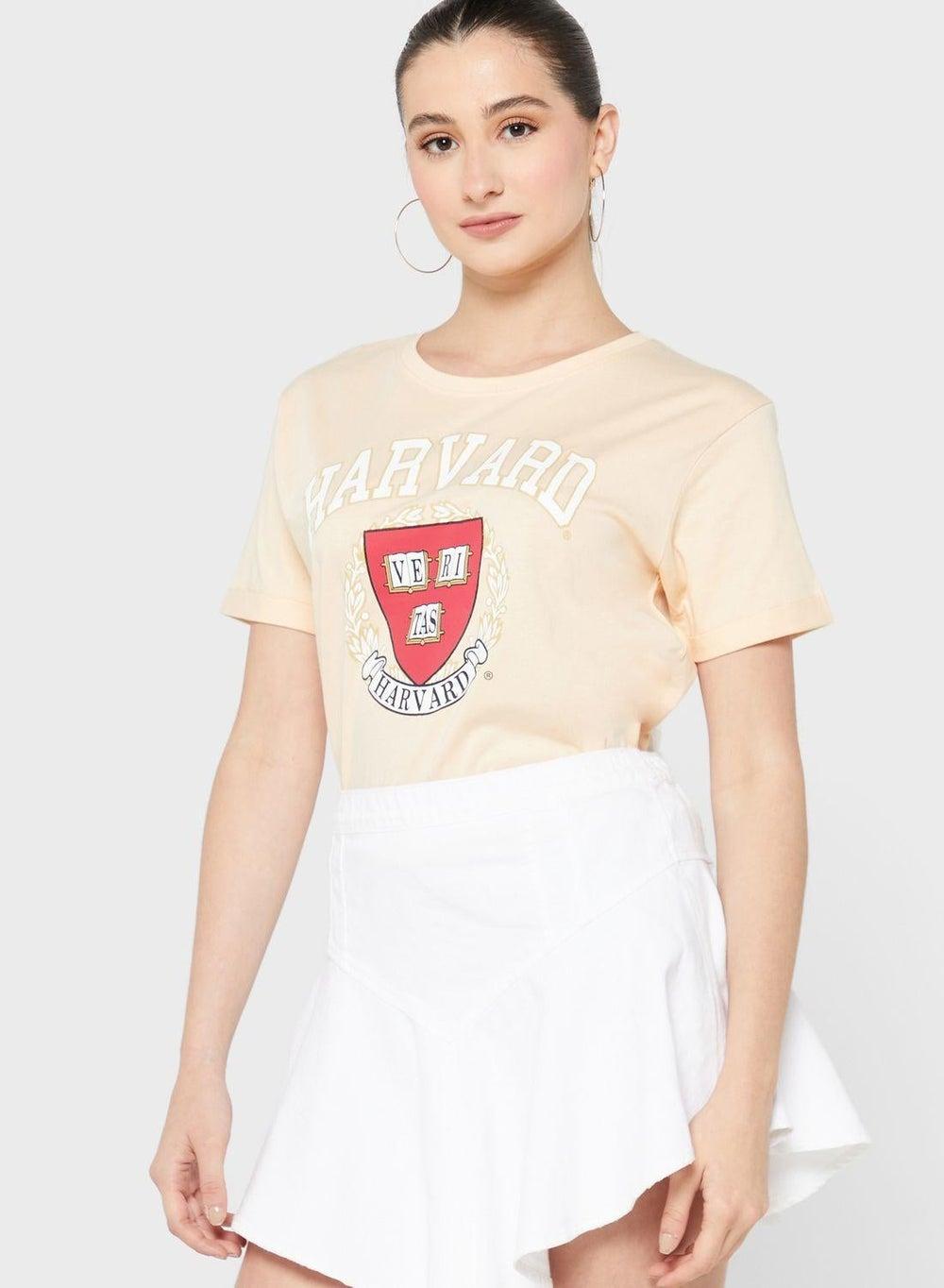 Crew Neck Logo T-Shirt with Relaxed Fit - Image 1