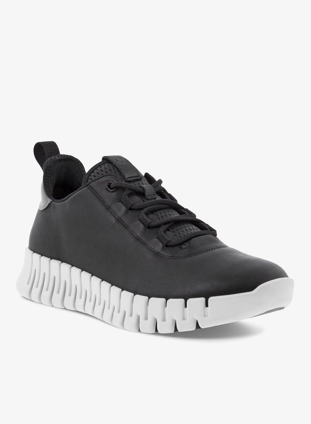 ECCO Gruuv W Black Walking Sneakers - Image 1