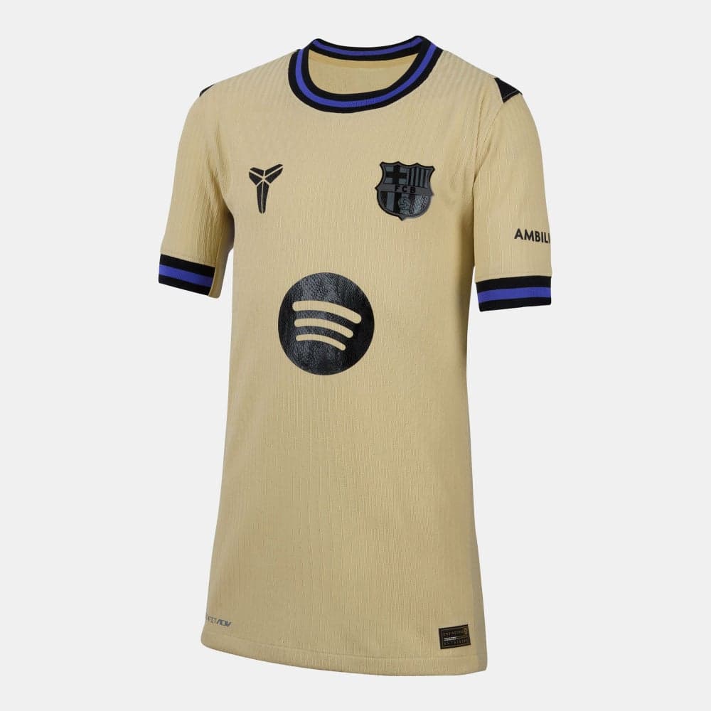 Kids' FC Barcelona 25/26 Away Authentic Jersey - Image 1