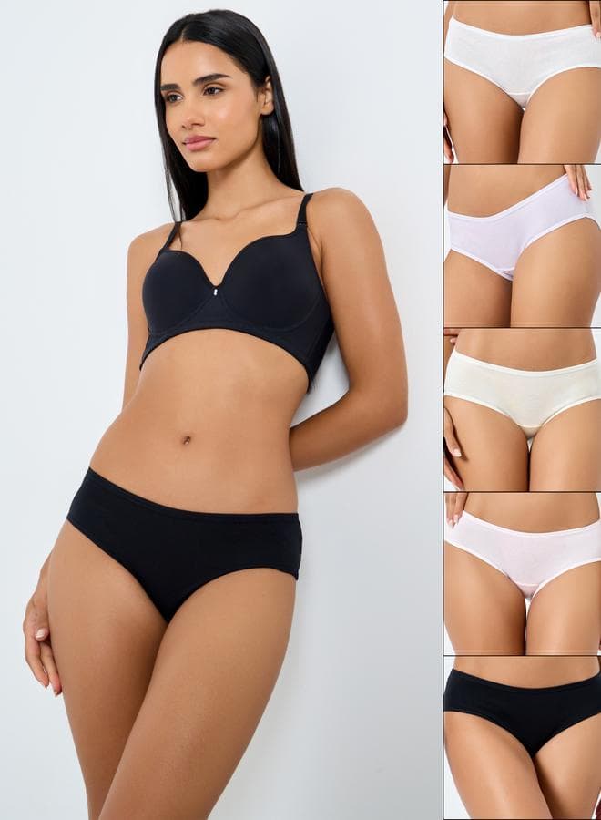 Styli Set of 5 Hipster Briefs - Image 1