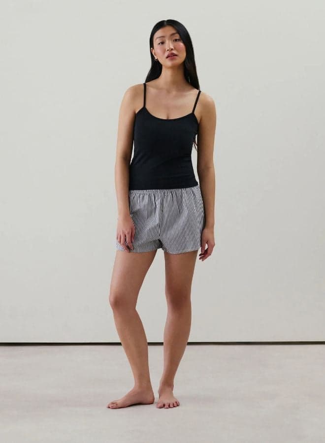 Women’s Striped Nightwear Shorts - Image 1