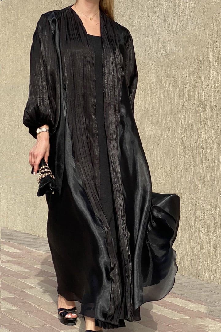 Balloon Sleeve Abaya - Image 1