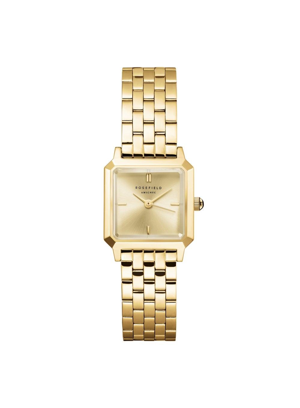 Rosefield Boxelle Champagne Dial Gold Steel Watch BCGSG-B04 - Image 1