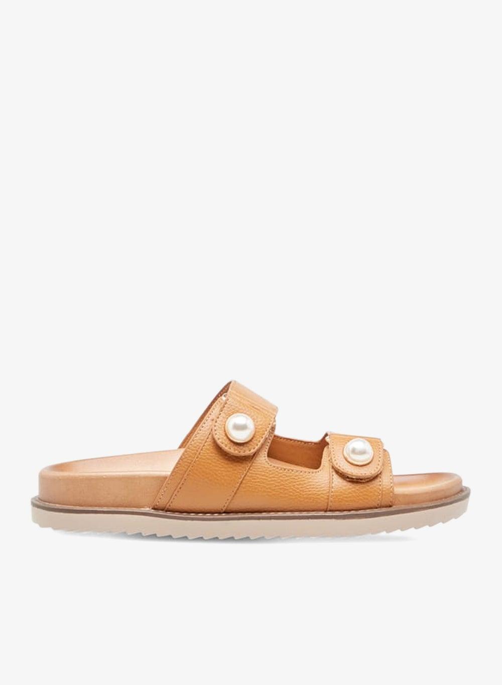 Women's Textured Slip-On Sandals for Casual Summer Wear - Image 1