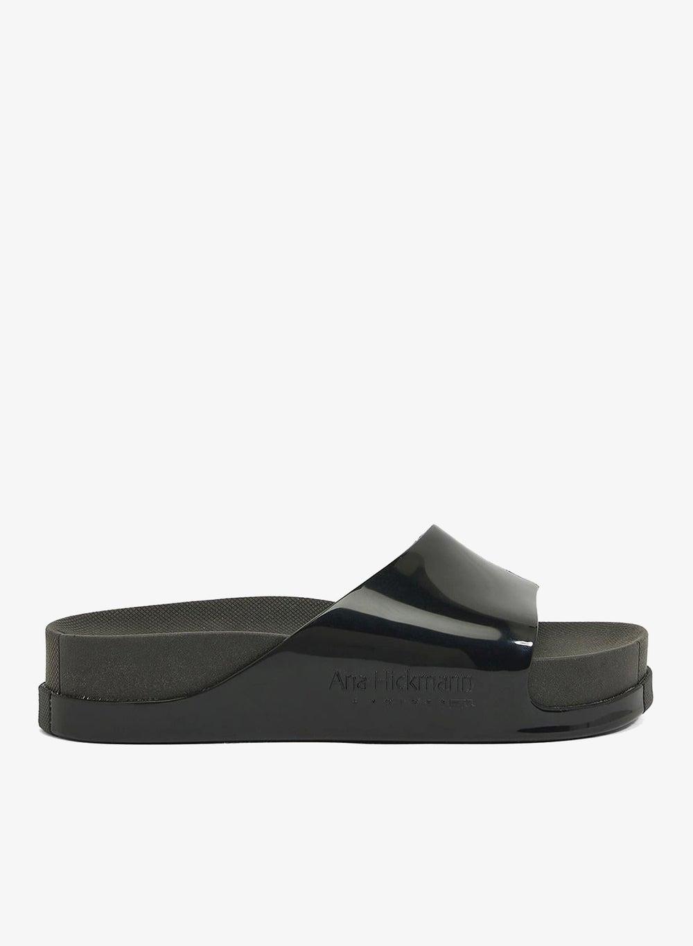 Slide Soul Women’s Black Anti-Slip Sole Sandals - Image 1