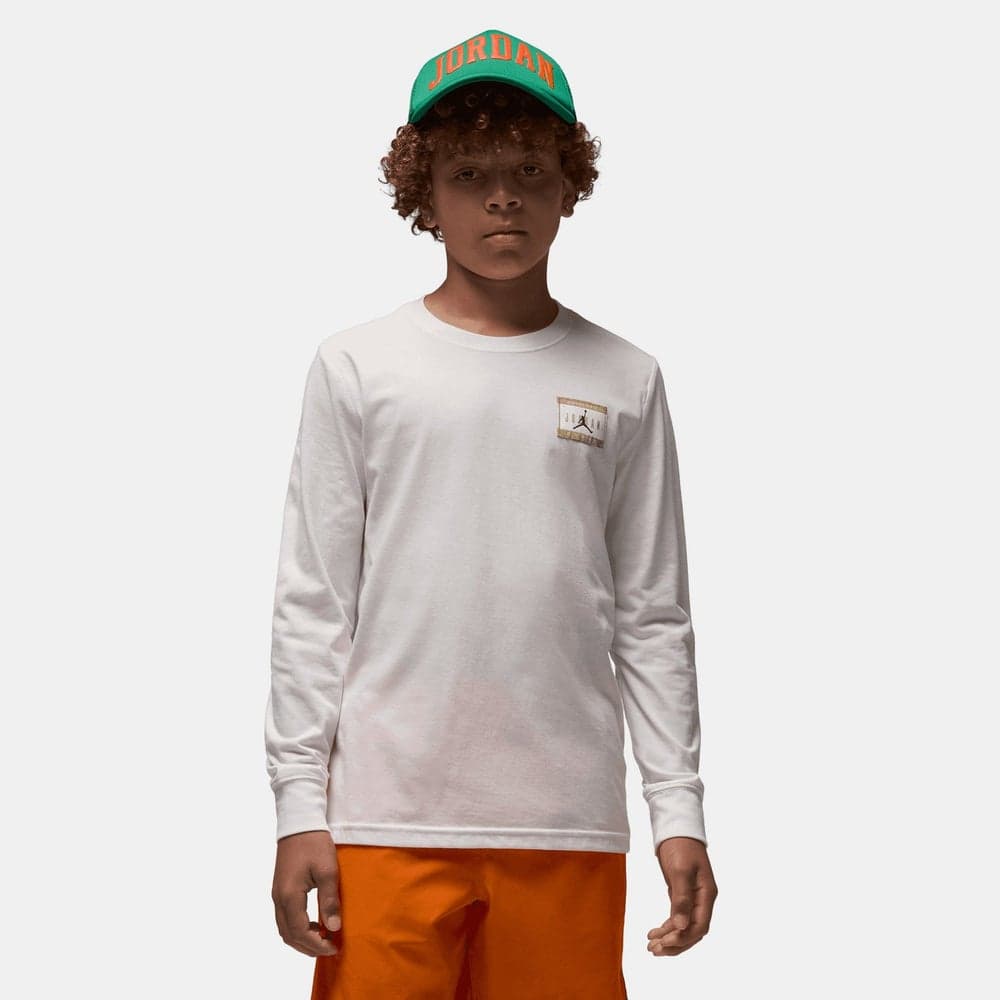 Jordan Kids' Air Label Brushed Fleece Sweatshirt - Image 1
