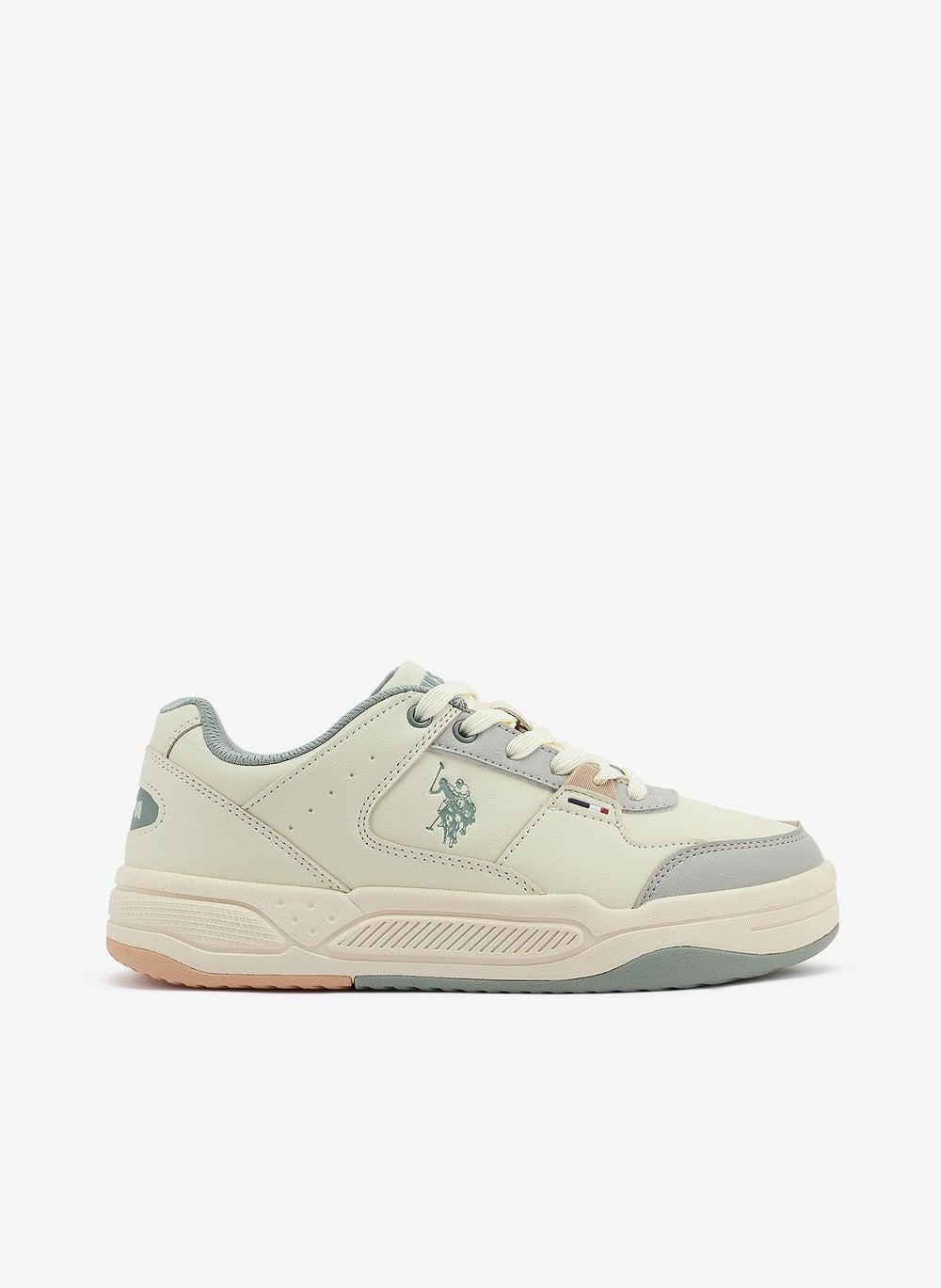 Women's Beige Low-Top Sneakers for Everyday Comfort - Image 1