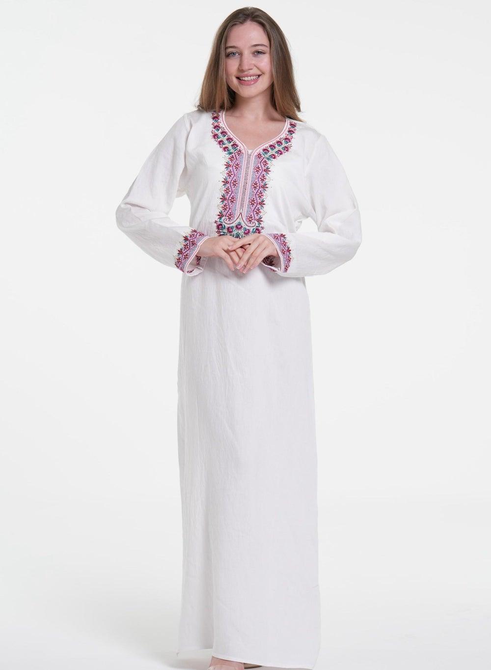 Women’s Arabian Jalabiya Traditional Dress - Image 1