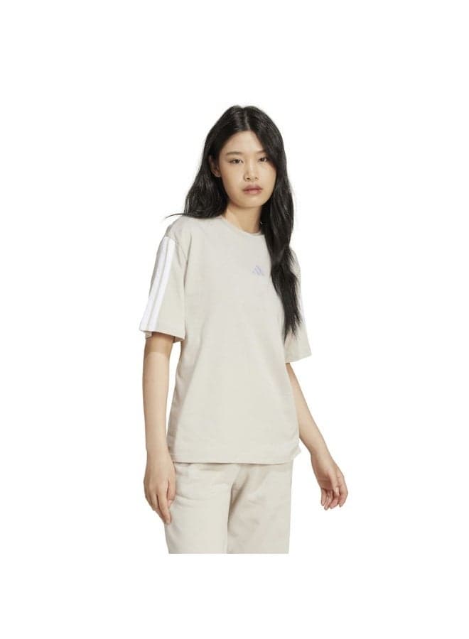 adidas Essentials 3-Stripes Boyfriend Women's T-Shirt - Image 1