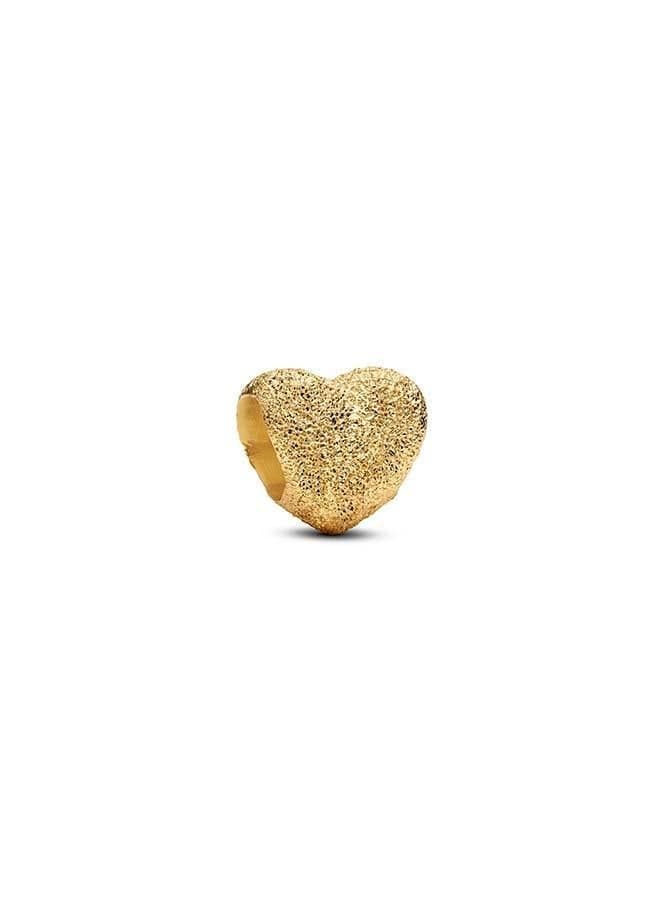 Textured Heart Mini Charm - Image 1
