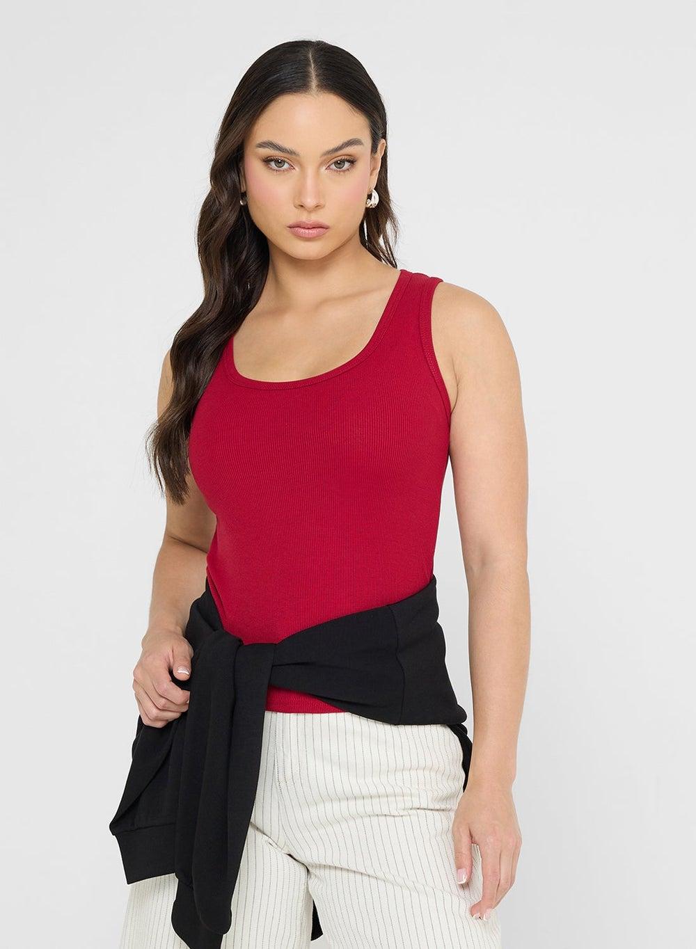 Ribbed Vest Top for Everyday Layering - Image 1