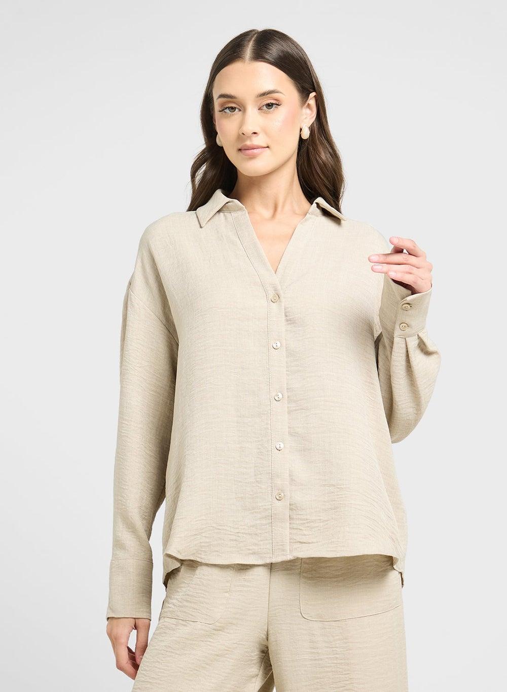 Vmmelaney Queeny Loose Fit Long Sleeve Shirt - Image 1