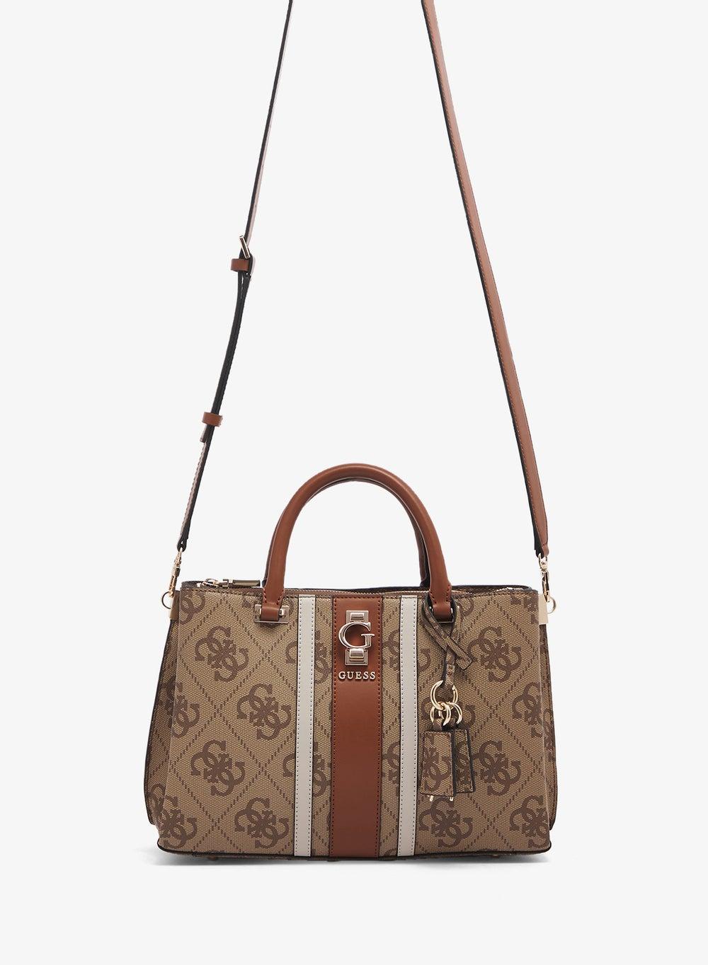 Erenia Beige Girlfriend Satchel Bag - Image 1