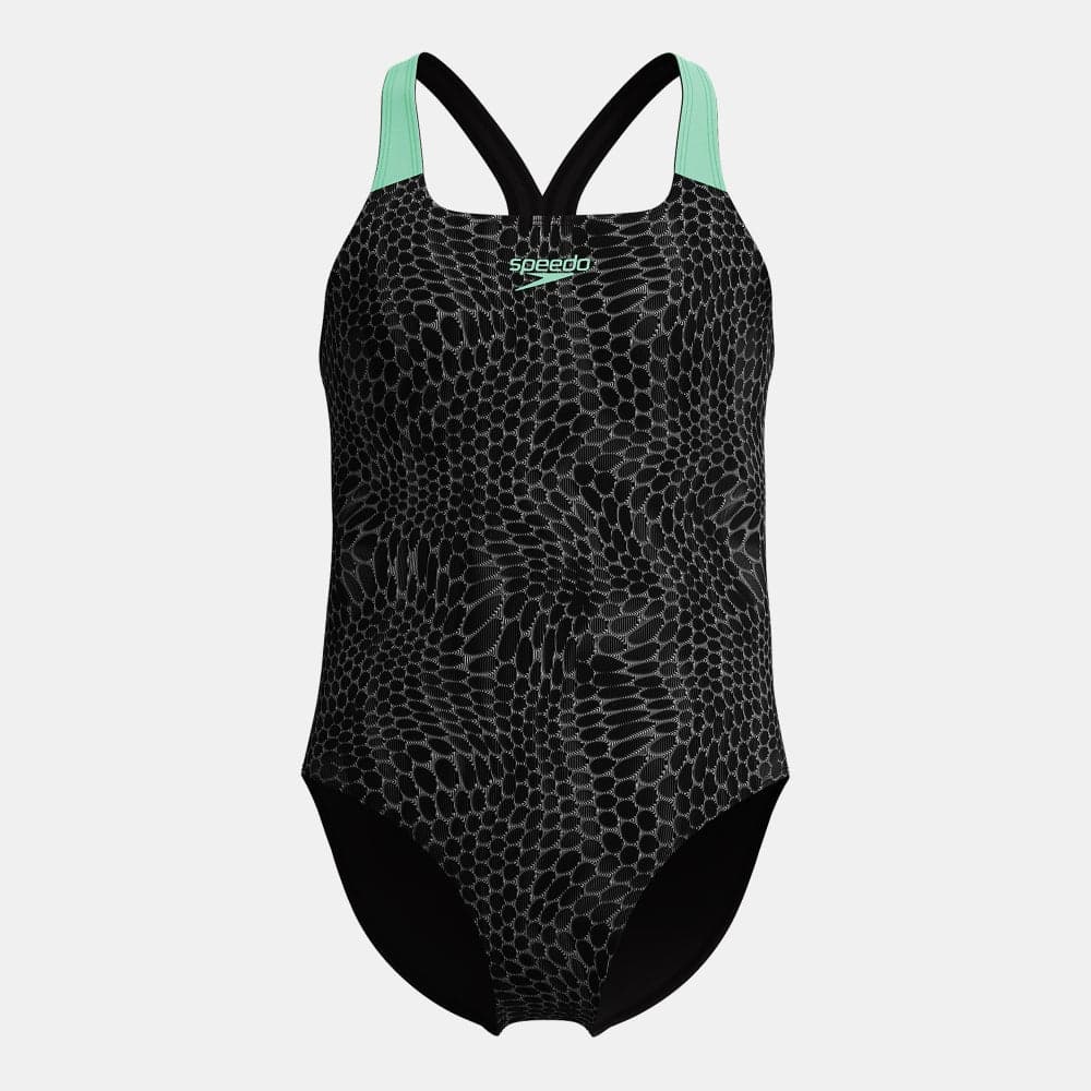 Kids' Powerback One-Piece Racing Swimsuit - Image 1