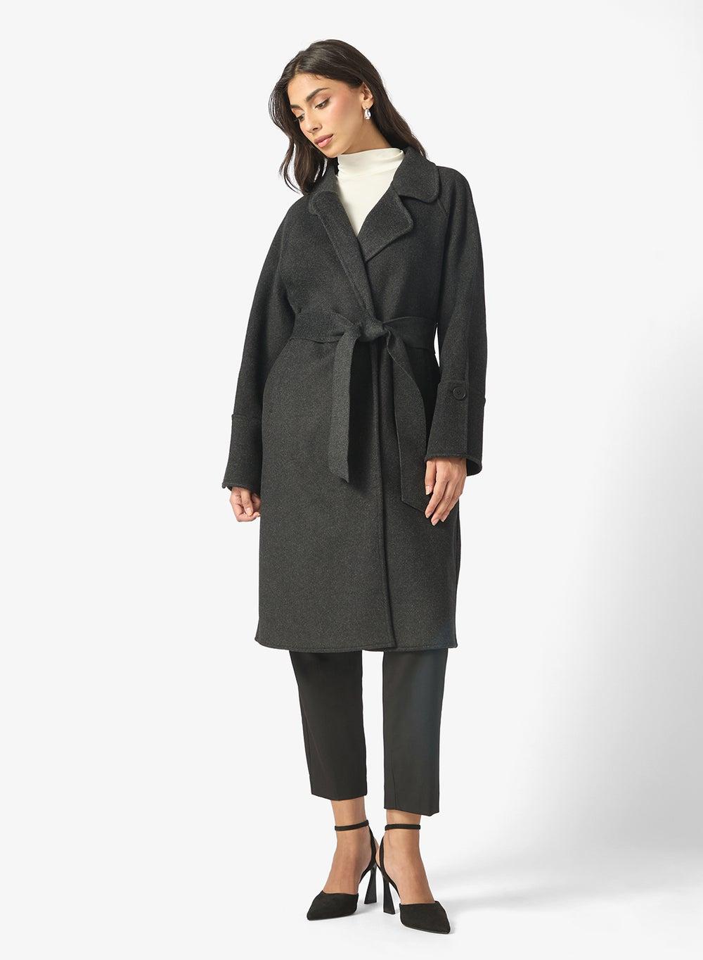 Longline Over Coat for Women - Image 1