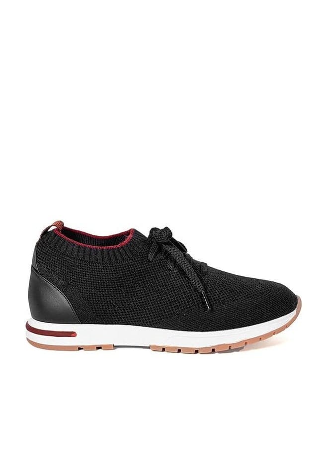 Women's Stylish Knit Low-Top Sneakers - Image 1