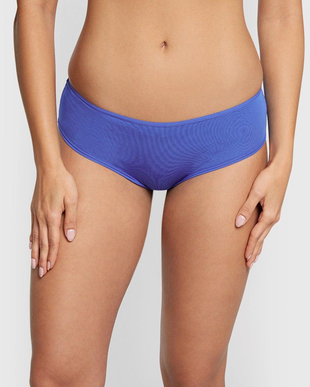 La Senza Ultrasoft Blue Modal Hipster Panty - Image 1
