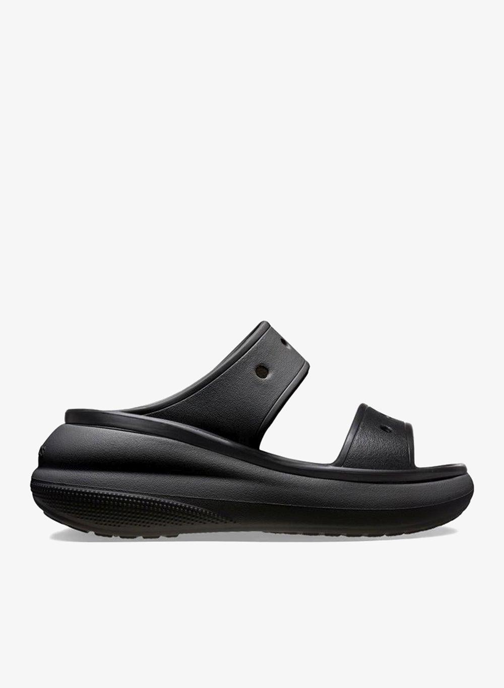 Crocs Black Crush Sandal with Added Height - Image 1