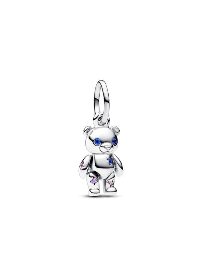 Movable Teddy Bear Dangle Charm - Image 1