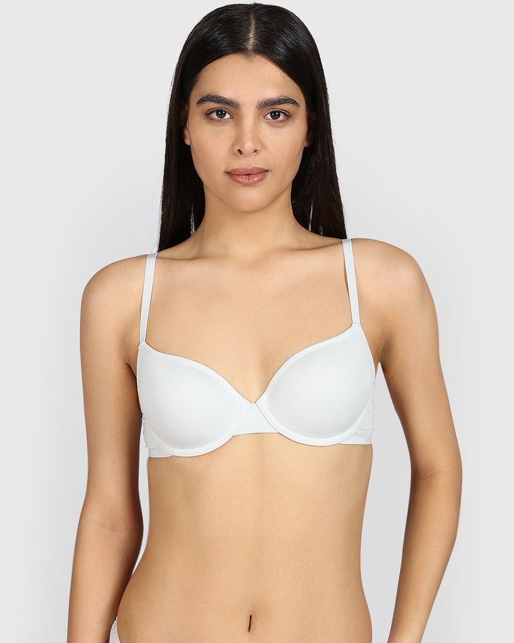 La Senza Remix Lightly Lined Demi Cotton Bra - Image 1