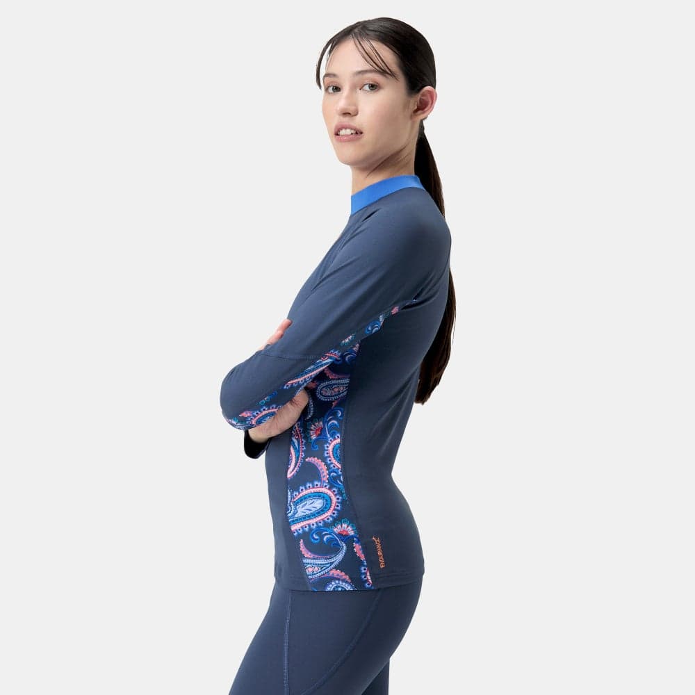 Women's Long Sleeve Rashguard with UPF40+ Protection - Image 1