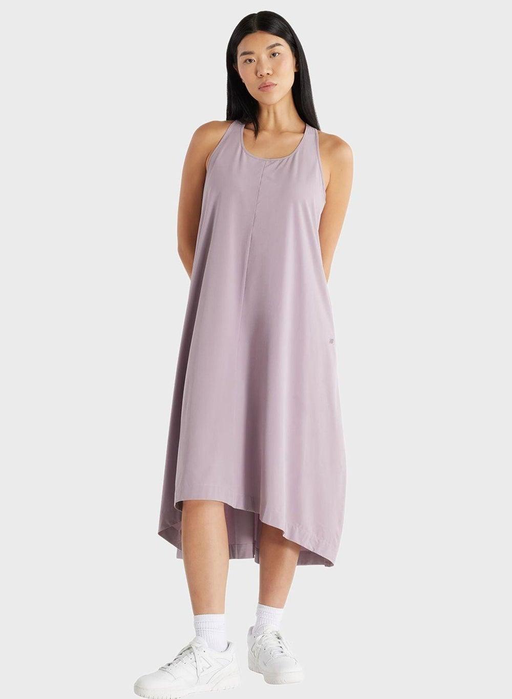 Woven Tank Midi Dress - Image 1