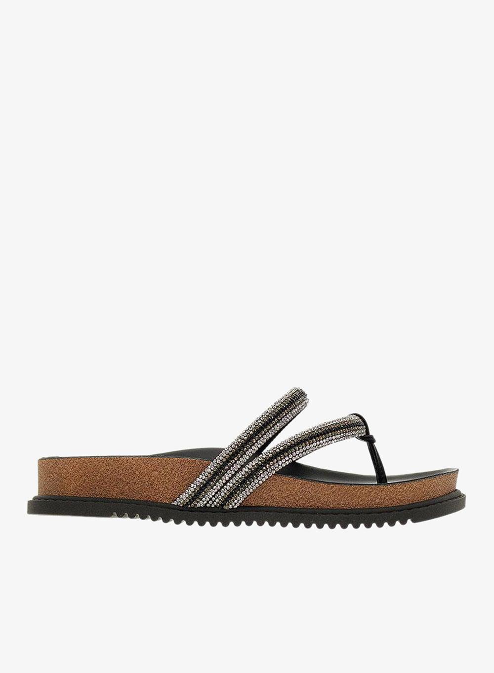 Women’s Flat Sandals with Cushioned Sole - Image 1