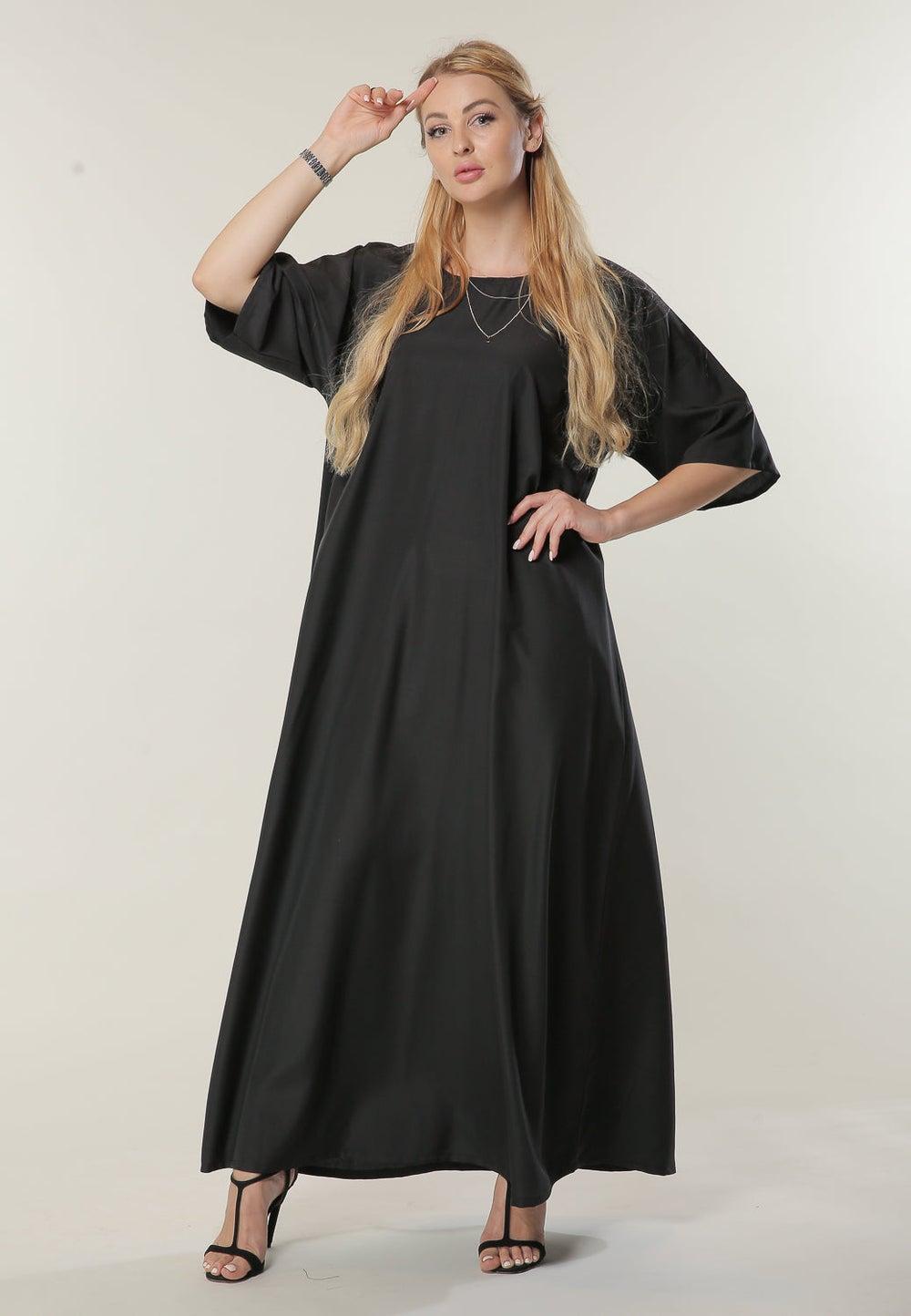 Crew Neck Casual Abaya - Image 1