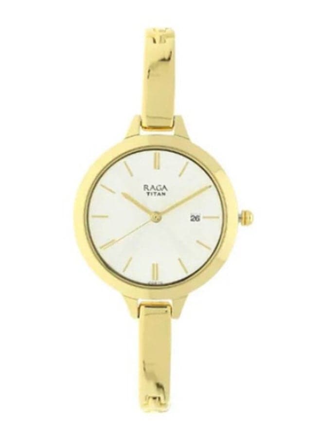 Titan Raga Viva Champagne Dial Women’s Analog Watch - Image 1