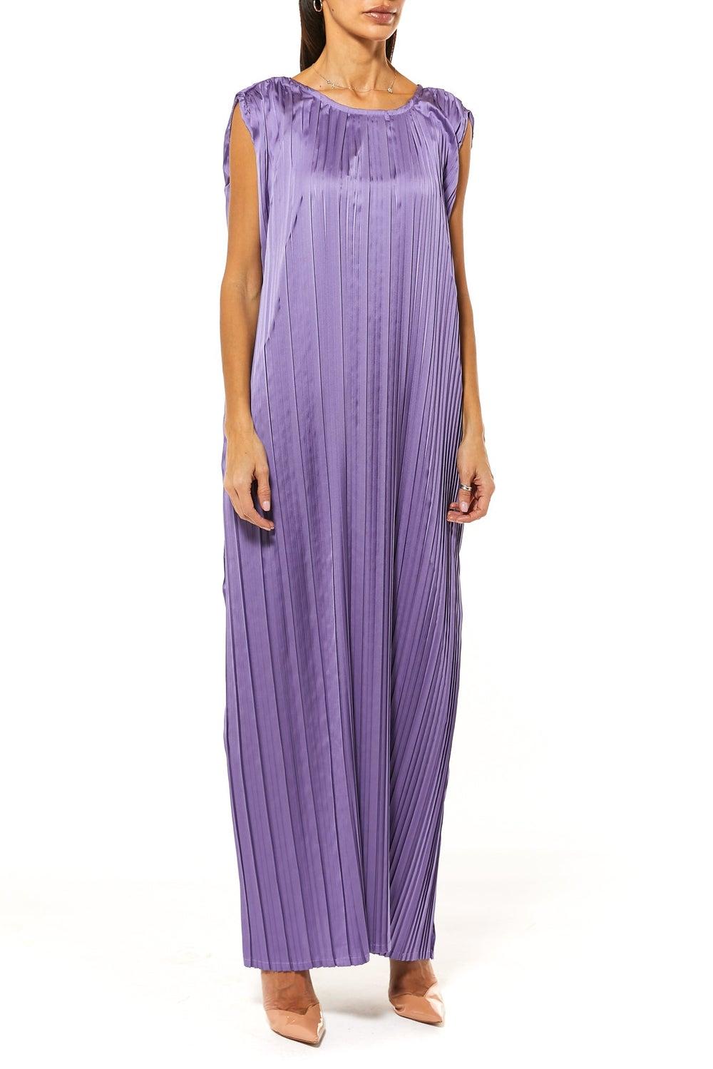 Crushed Harir Maqsood Maxi Dress - Image 1