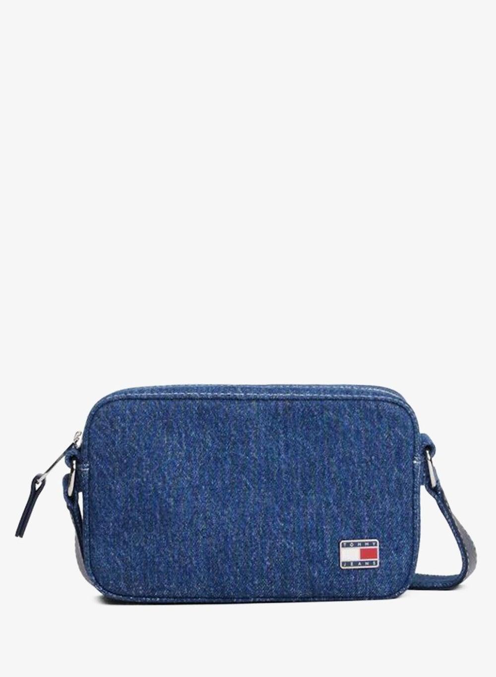 Cool Denim Camera Crossbody Bag - Image 1