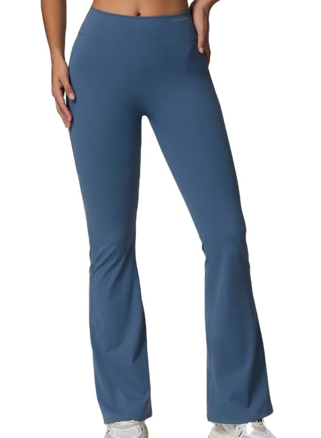High Waist Contour Flared Workout Leggings for Women - Image 1