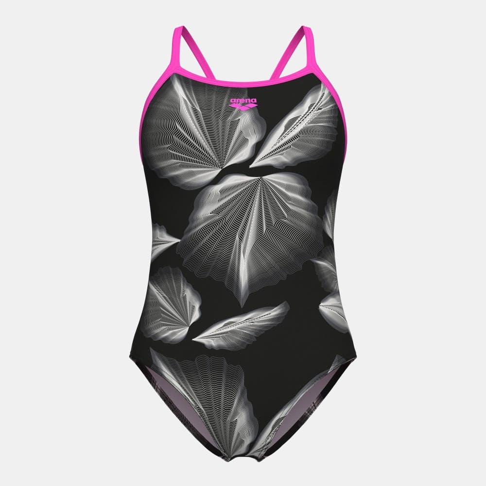 Women's Printed One-Piece Swimsuit for Frequent Pool Sessions - Image 1