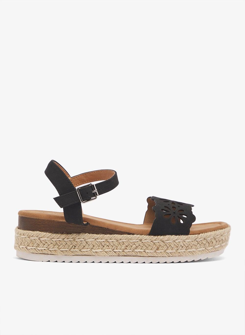 Low Wedged Flatform Sandal for Women - Image 1