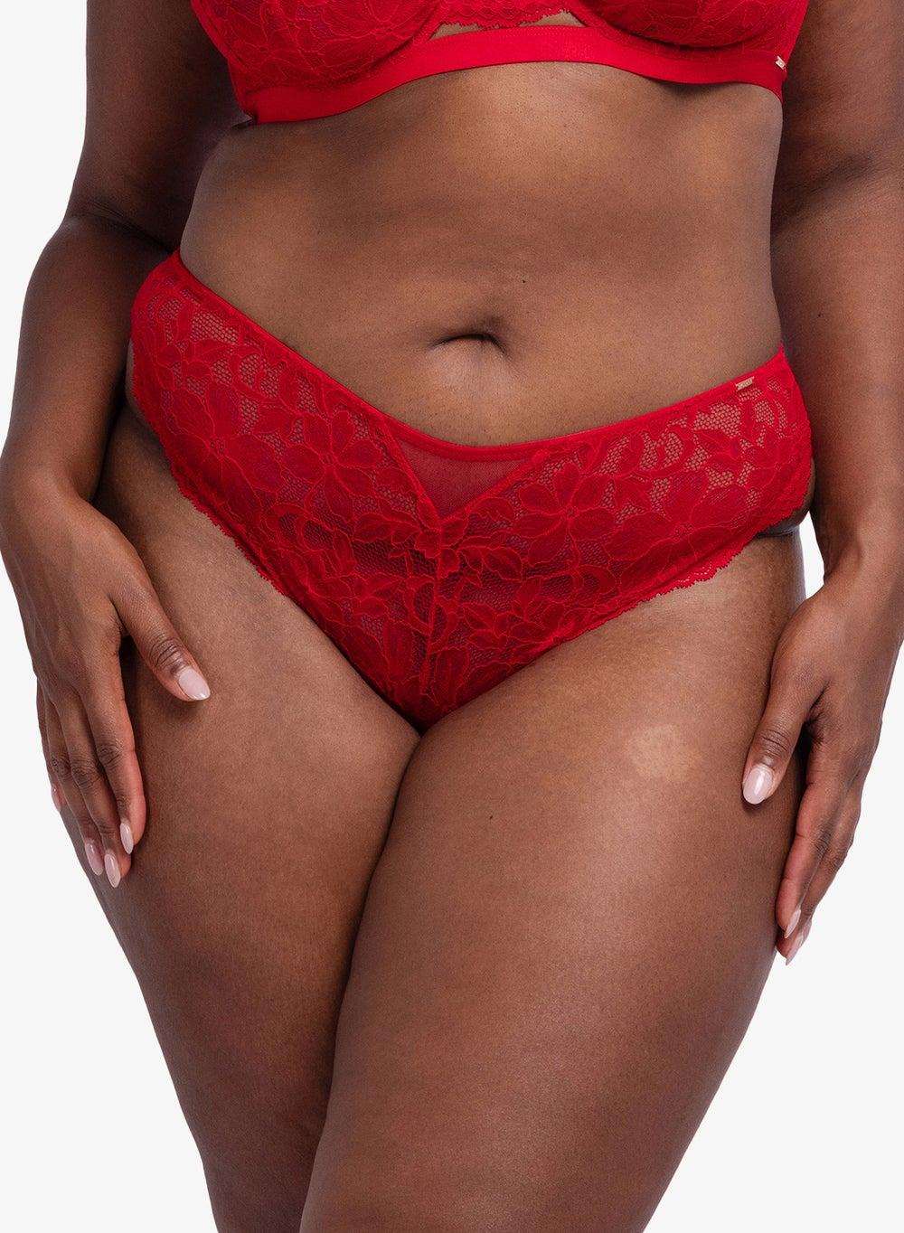 Jemma Floral Lace Mid-Rise Brief - Image 1