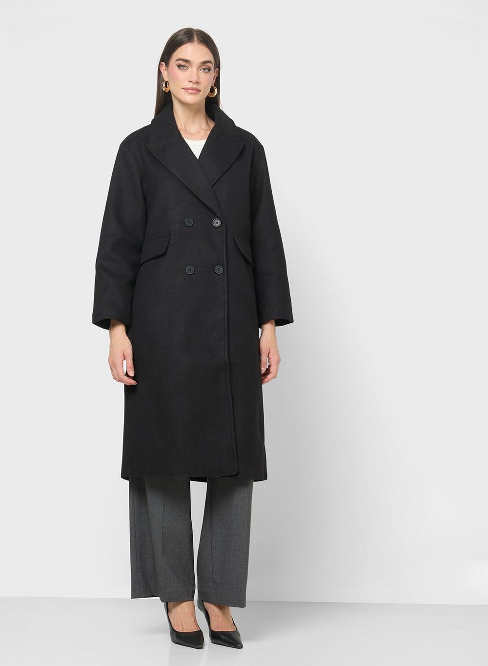 Double Breasted Over Coat - Image 1