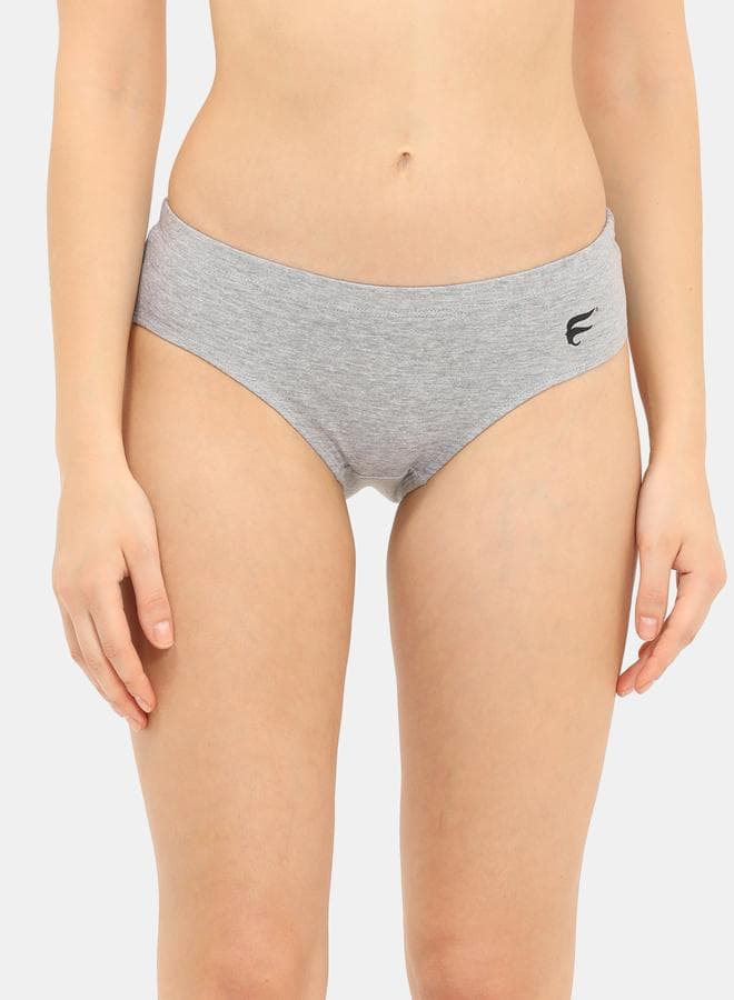 Envie Pack of 3 Logo Detail Cotton Mid Briefs - Image 1