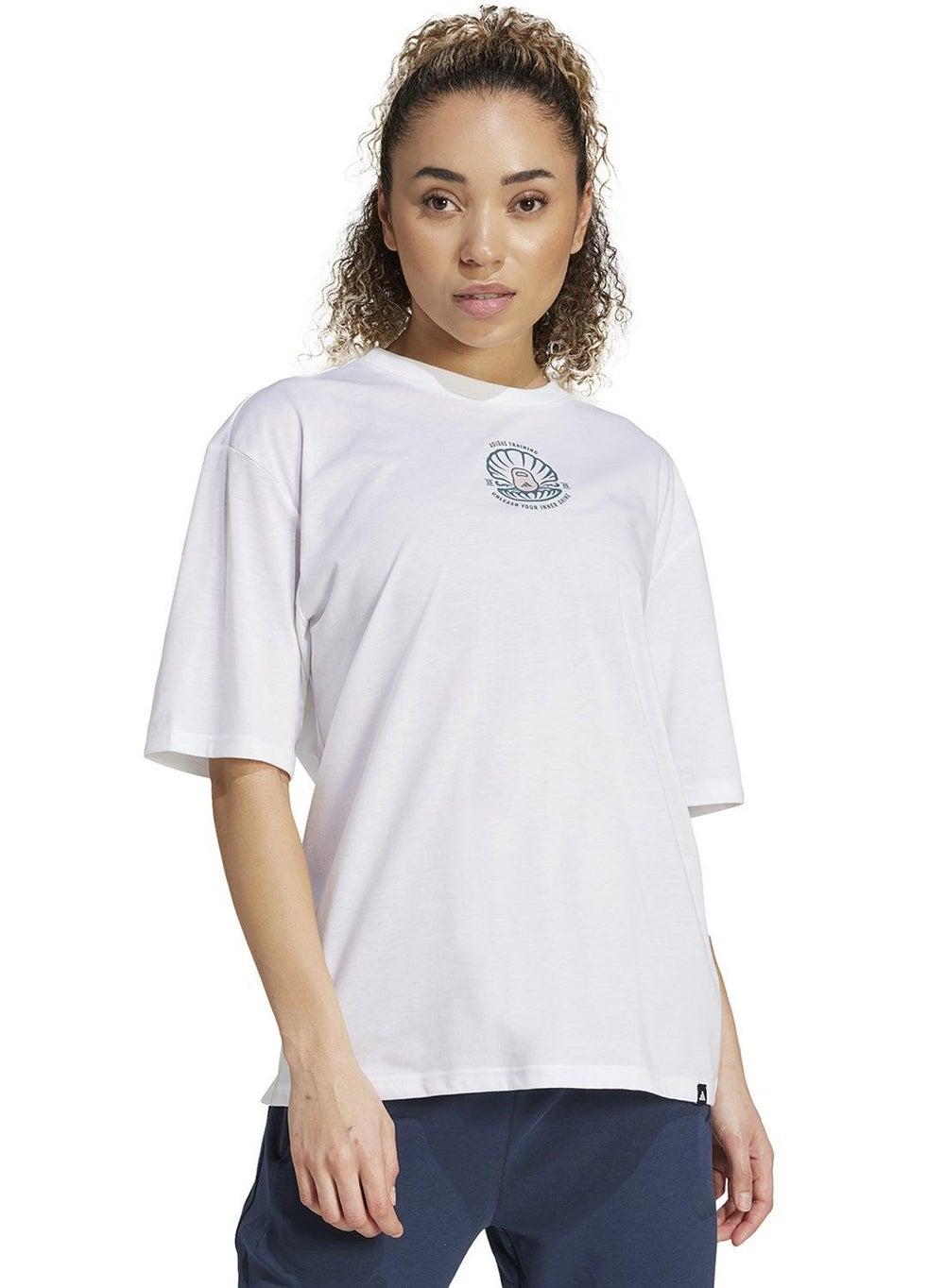 Climacool Strength Training Graphic Tee for Women - Image 1