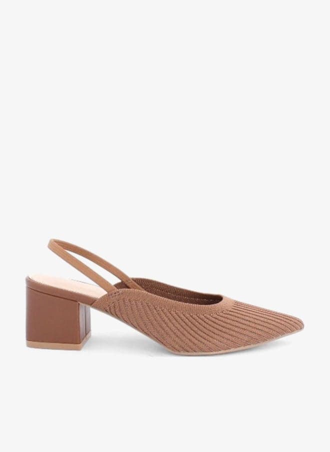 SALENTEES Classic Slingback Pumps for Women - Image 1