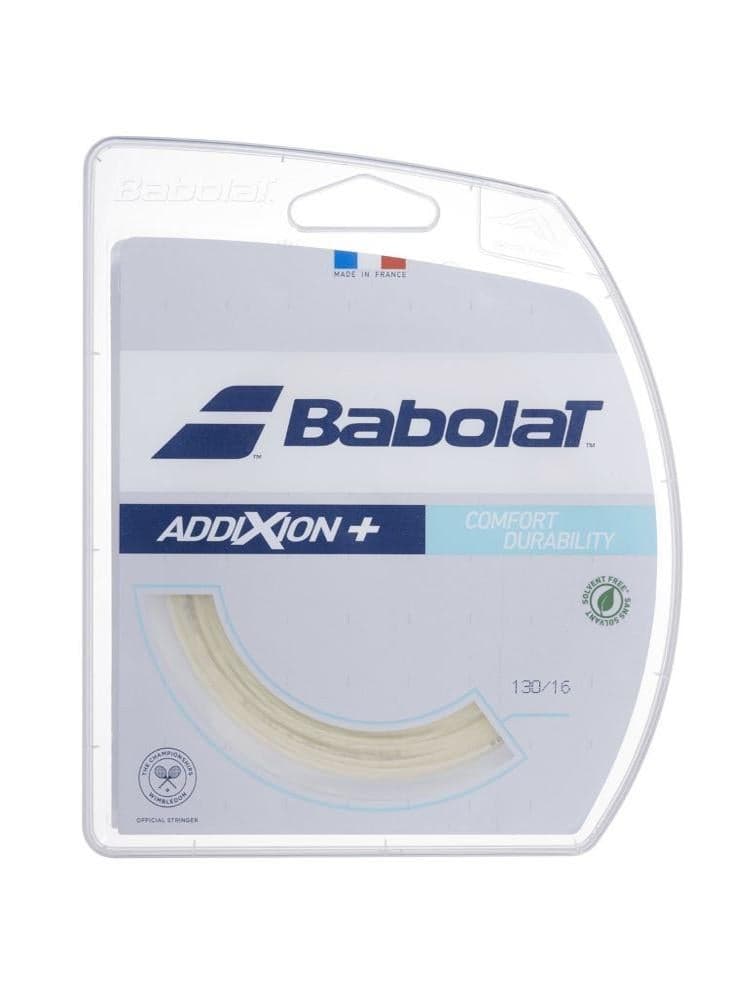 Babolat TENNIS ADDIXION+ 12M STRINGS 241151-128 Natural - Image 1