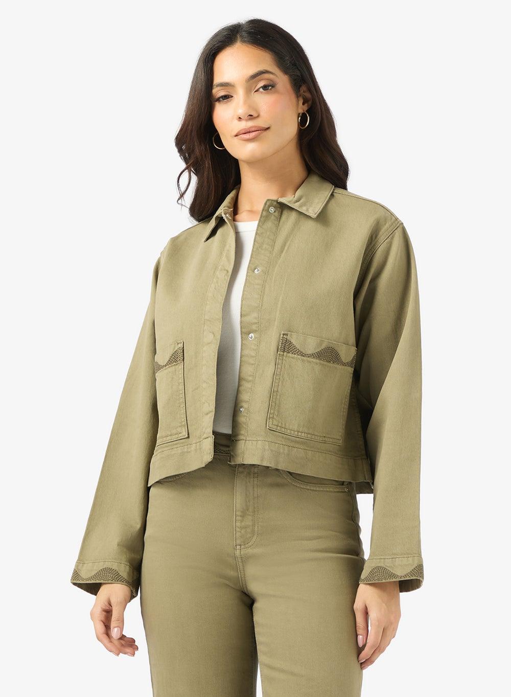 Collared Jacket for Everyday Layering - Image 1