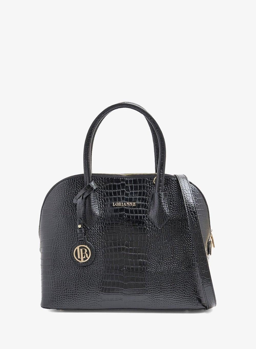 Angiola Black CRO Shoulder Bag LRPWH1H021 - Image 1
