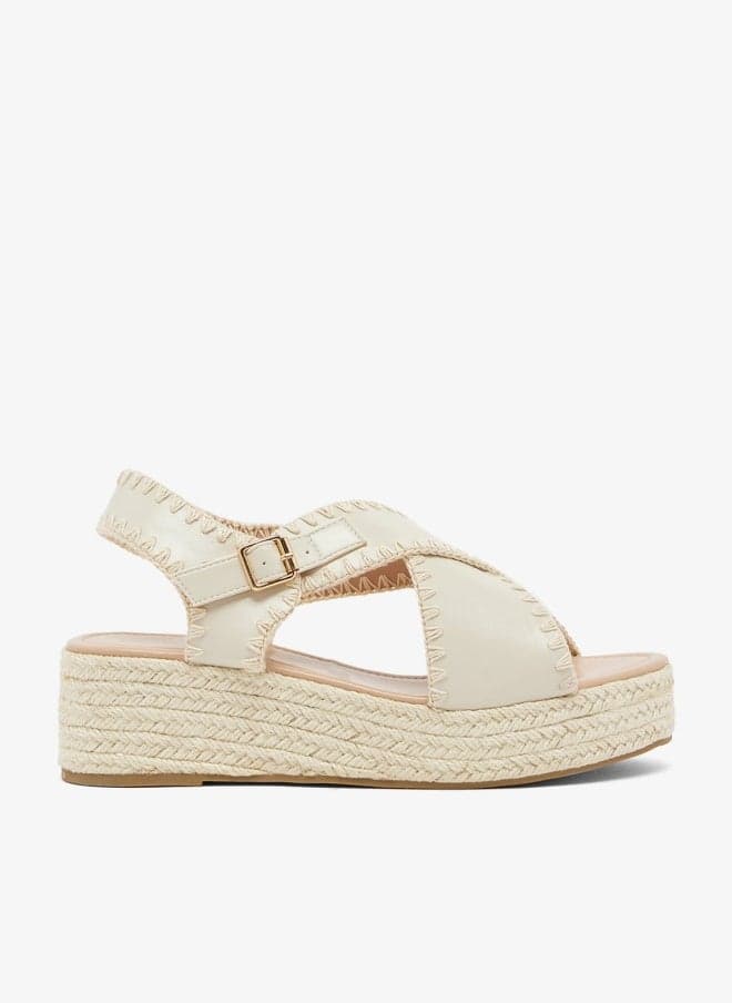 Wedge Strap Sandals - Image 1