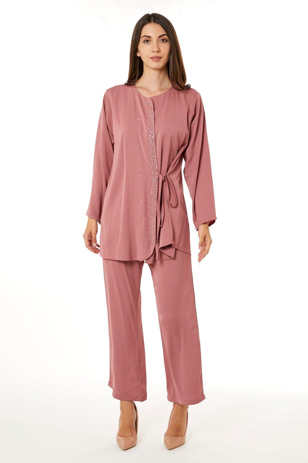 Long Sleeve Top & Pant Set for Women - Image 1