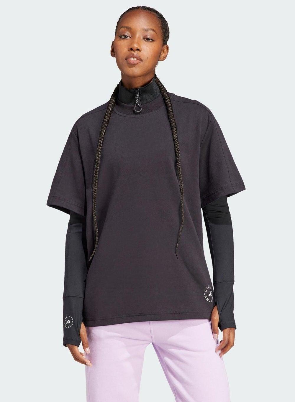 Mccartney Loose Organic Cotton Blend T-Shirt - Image 1