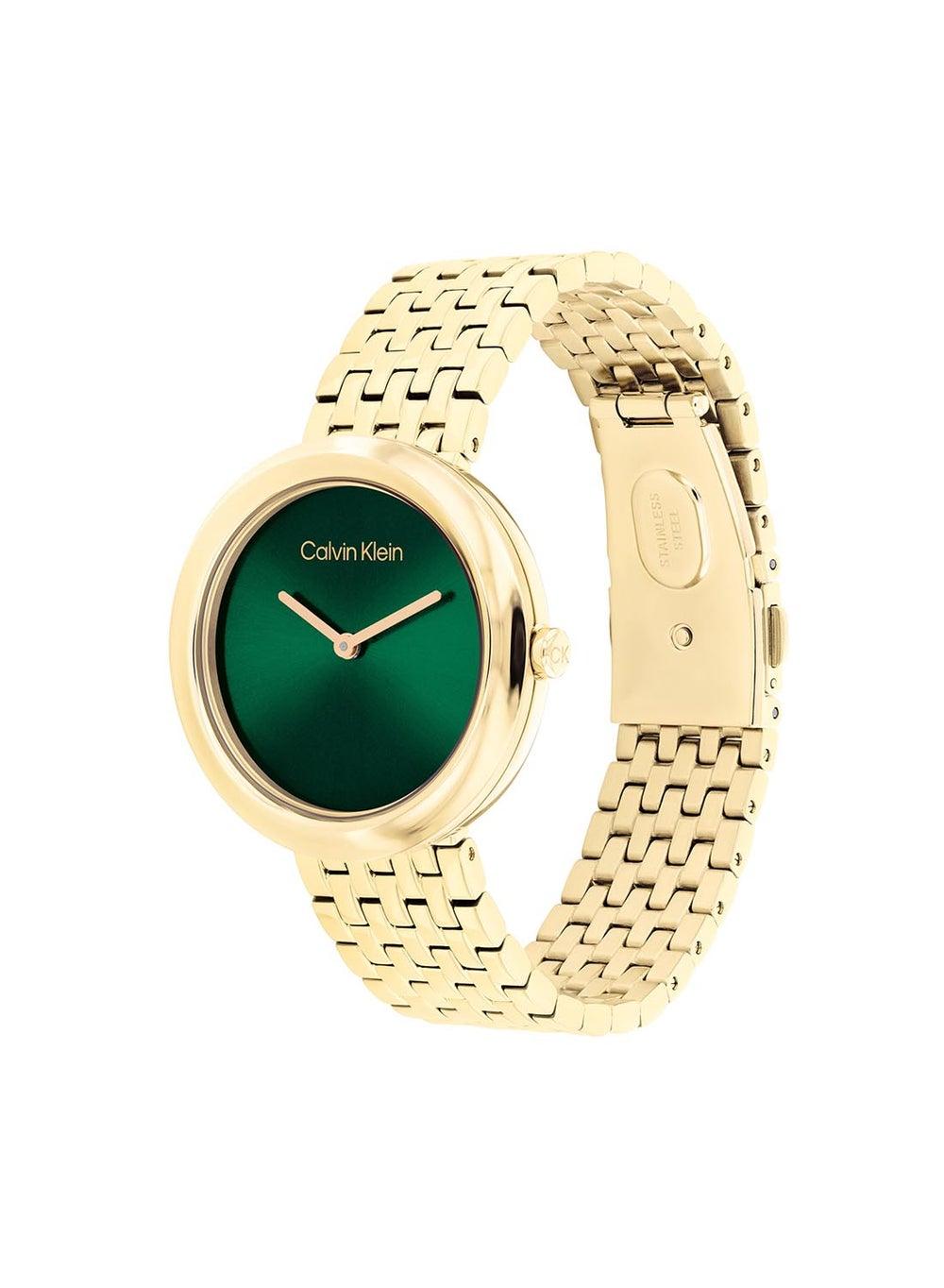 Calvin Klein Twisted Bezel Quartz Watch 25100066 - Image 1