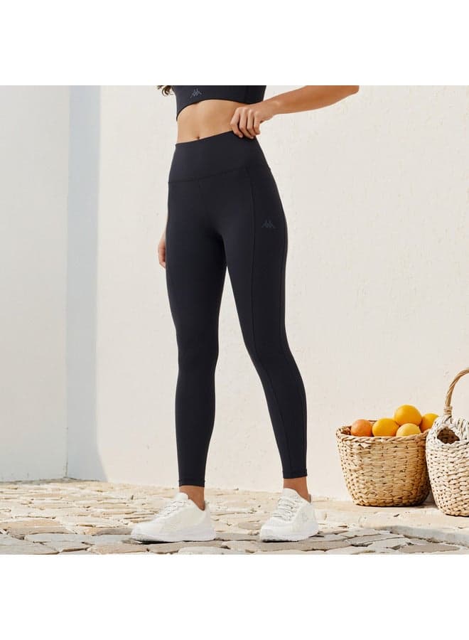 Kappa Panelled Leggings with Pocket - Image 1